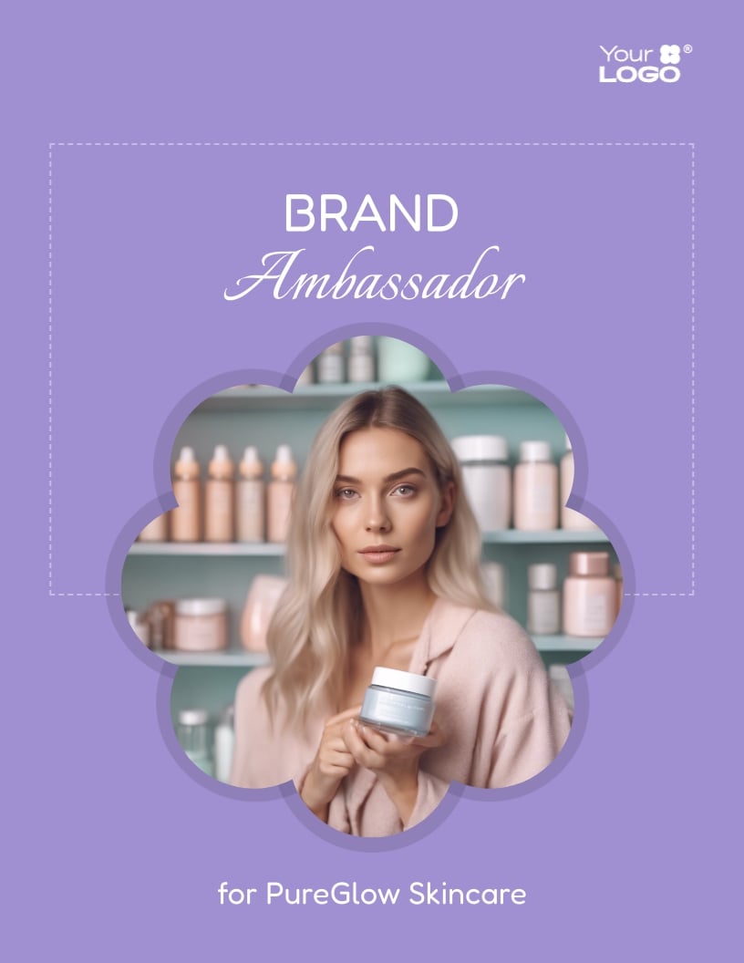 Influencer Brand Ambassador Proposal Template