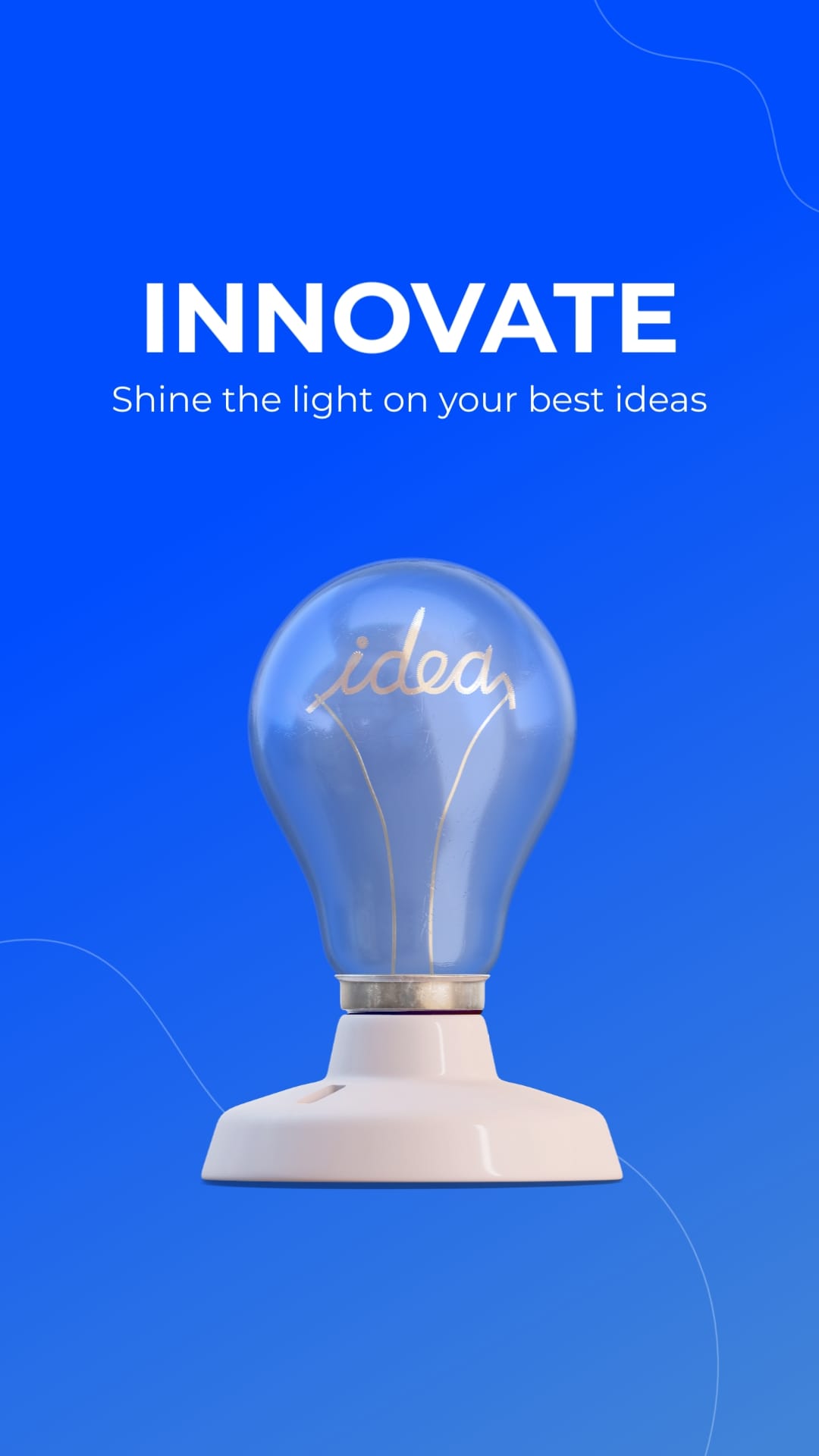 Innovate Animated Vertical Template