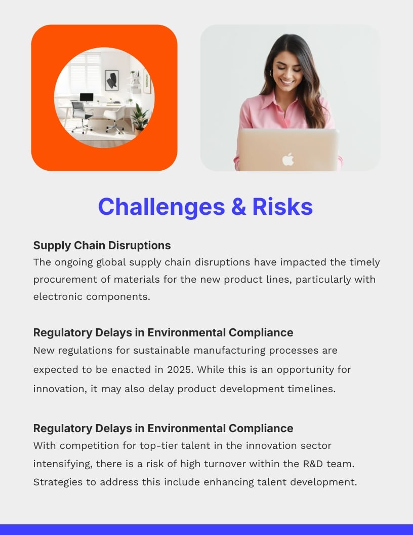 Innovation RD Executive Briefing Report Template - Slide 6 Innovation RD Executive Briefing Report Template - Slide 6