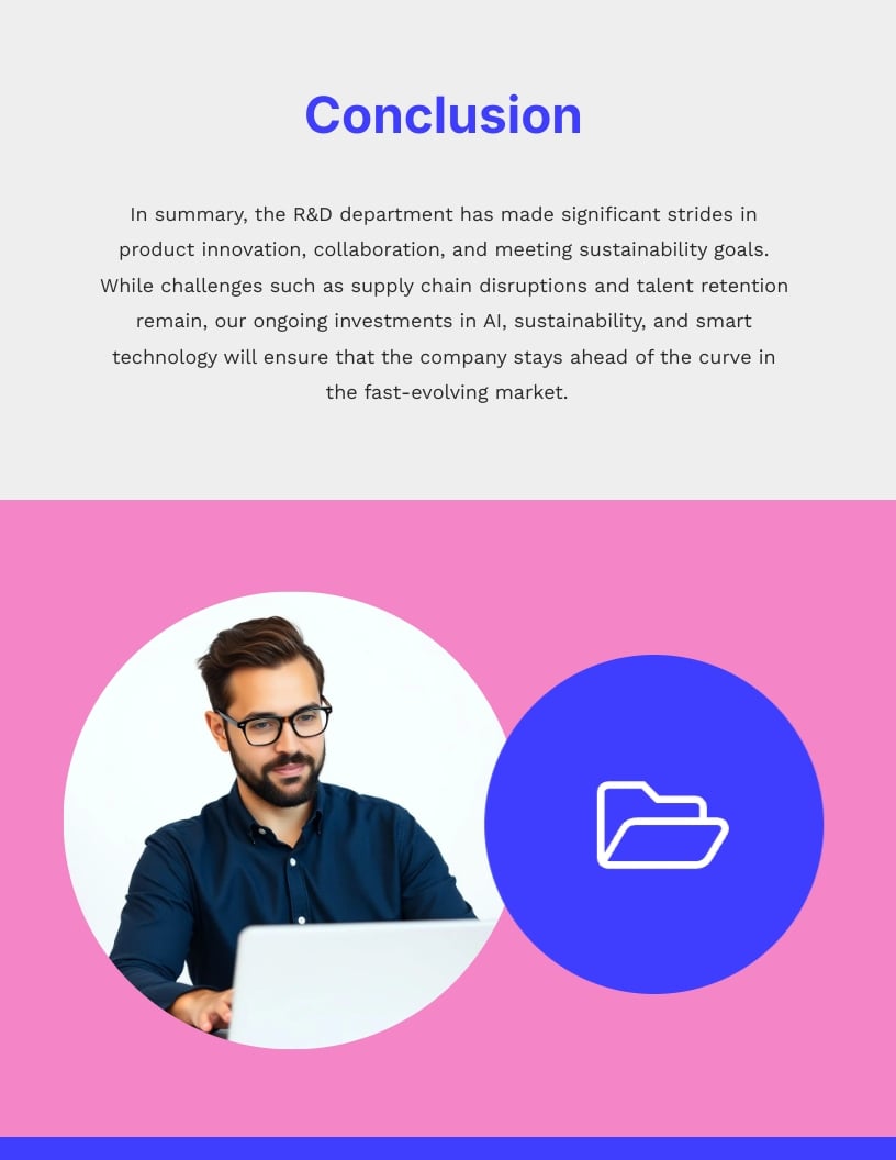 Innovation RD Executive Briefing Report Template - Slide 7 Innovation RD Executive Briefing Report Template - Slide 7