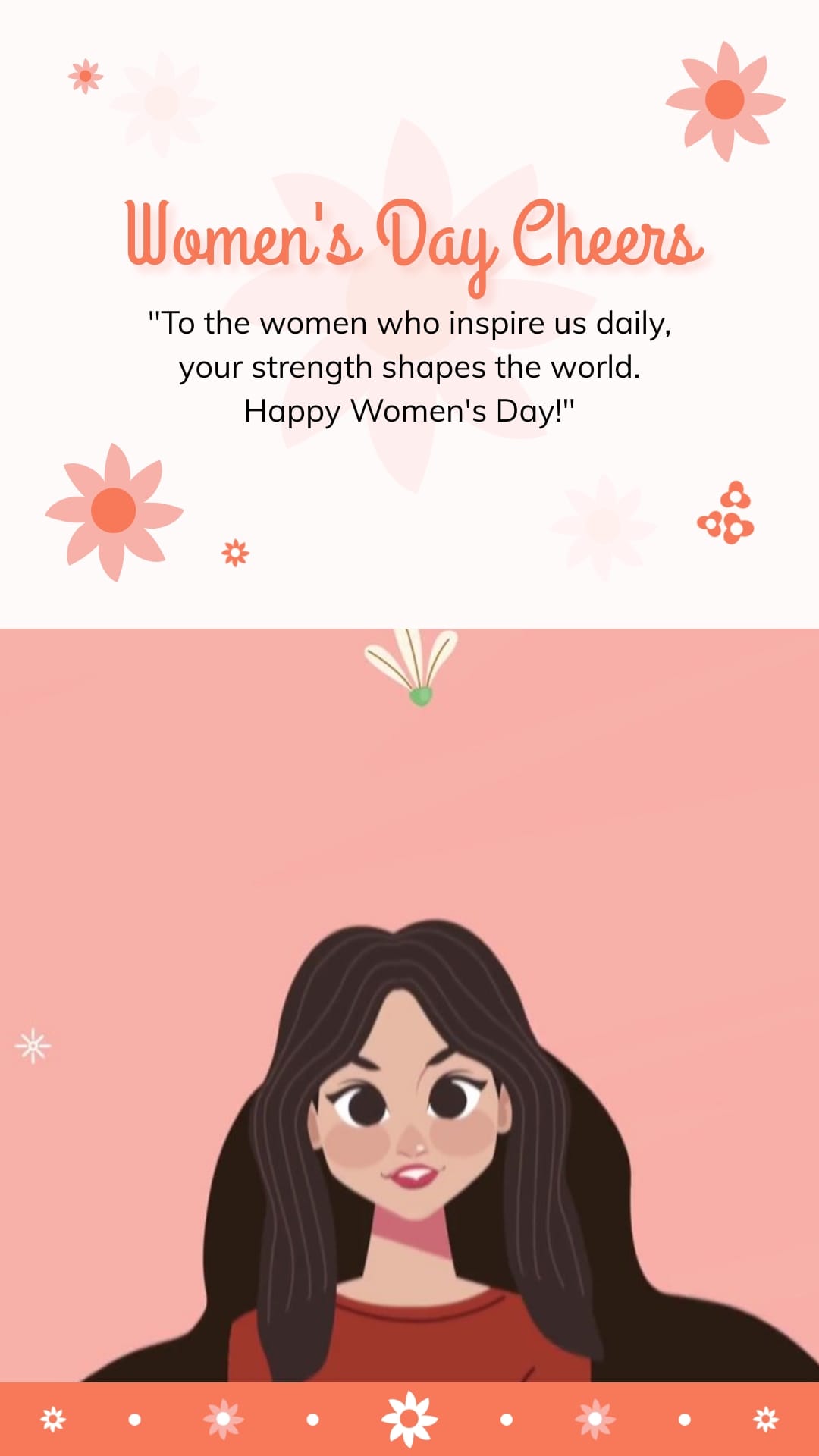 Inspiration Around Us Women’s Day Instagram Story Template