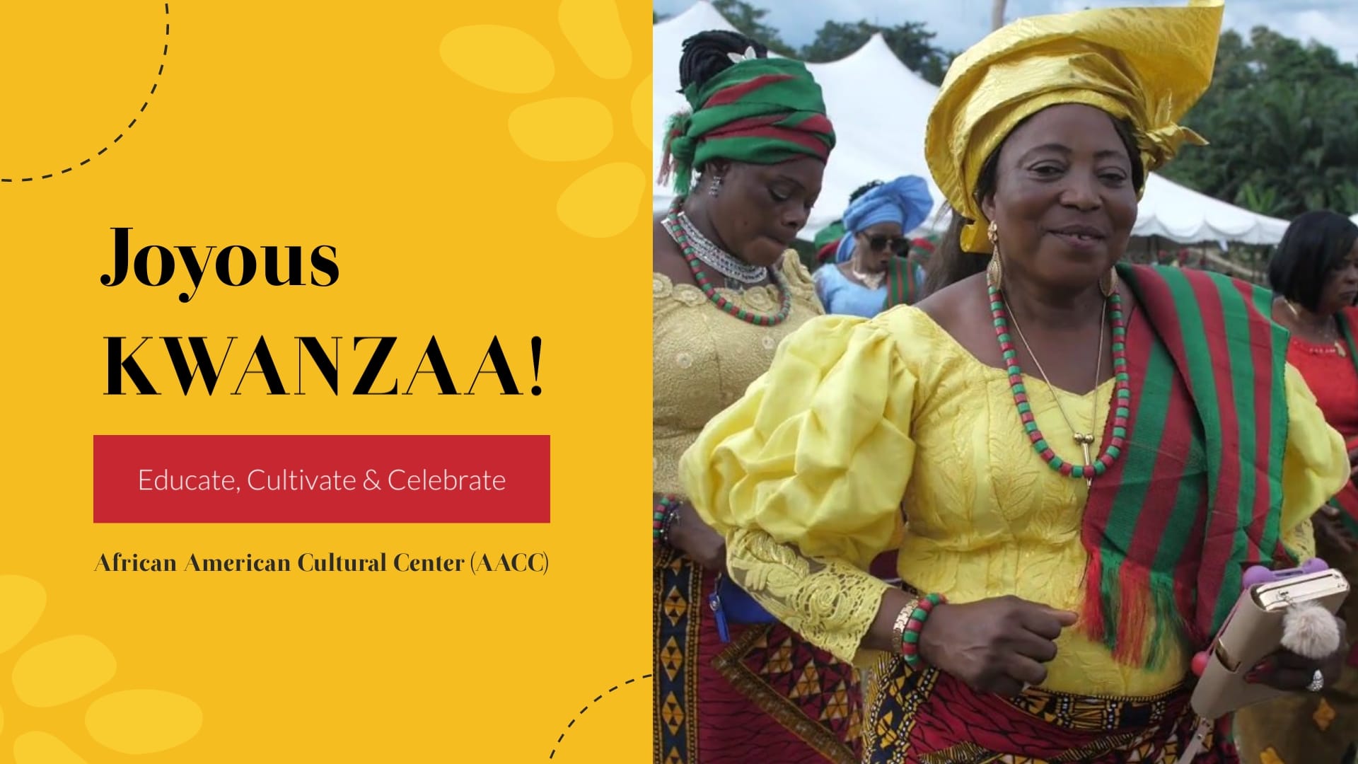 Inspirational Kwanzaa Greeting Card Template