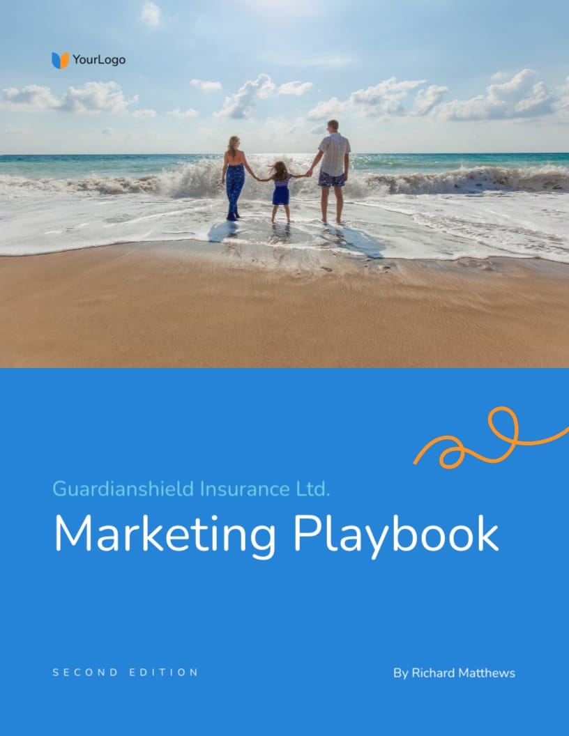Insurance Company Marketing Playbook Template
