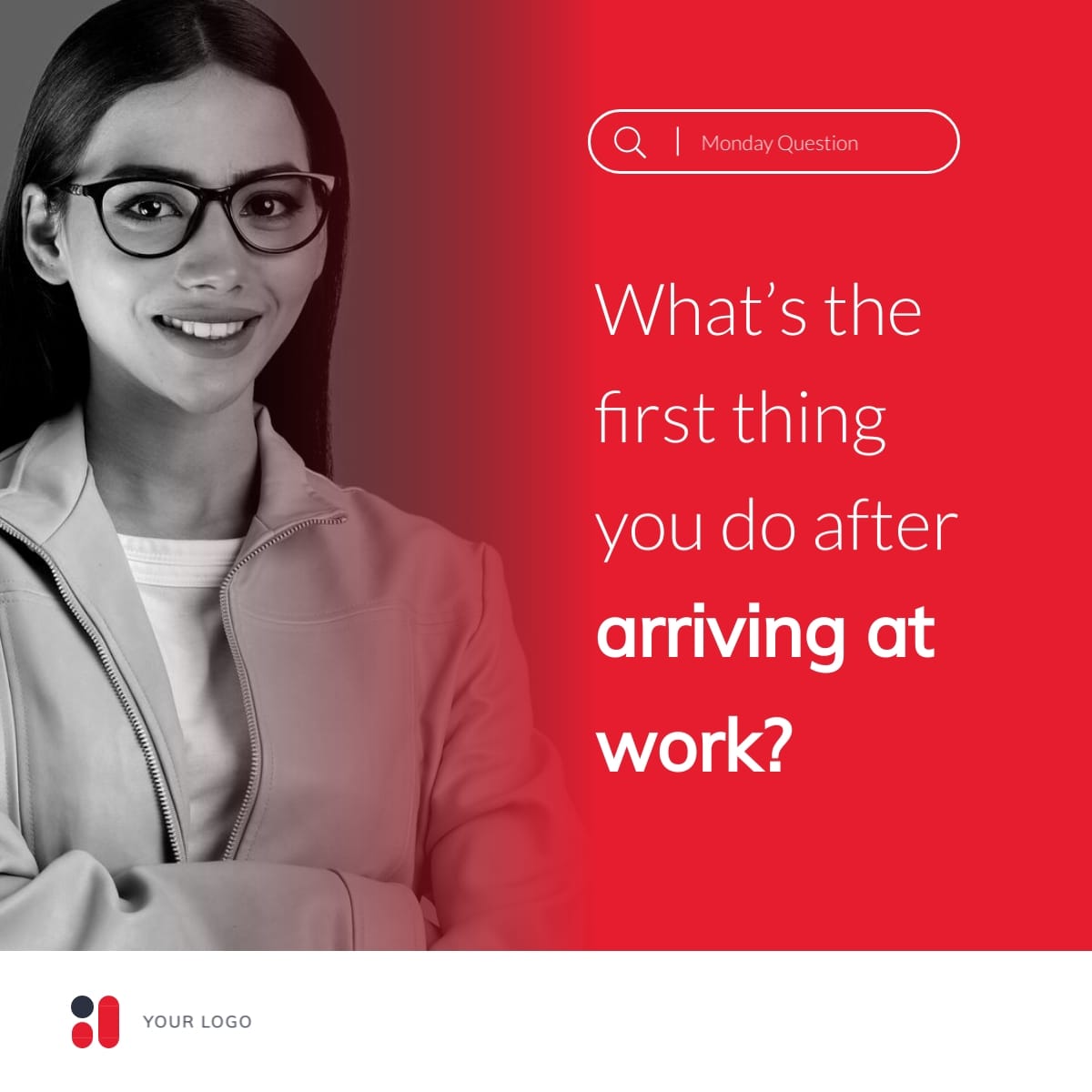 Interactive LinkedIn Post Template