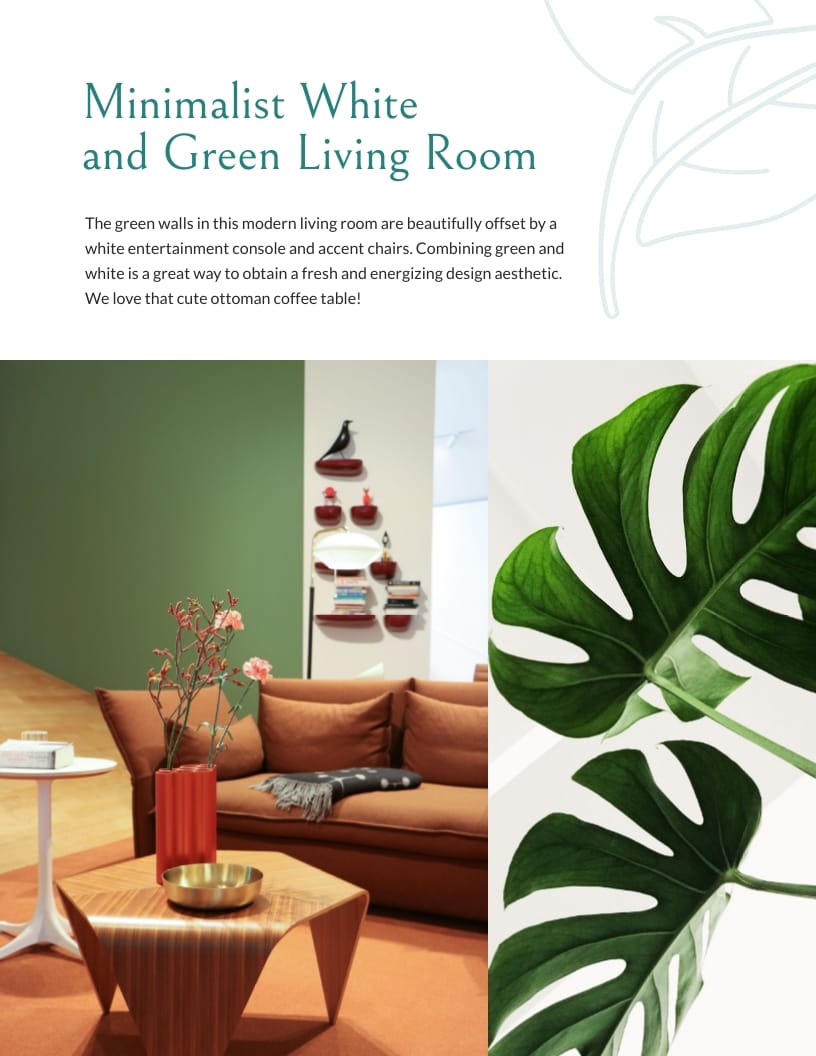 Interior Design Catalog Template - Slide 2 Interior Design Catalog Template - Slide 2