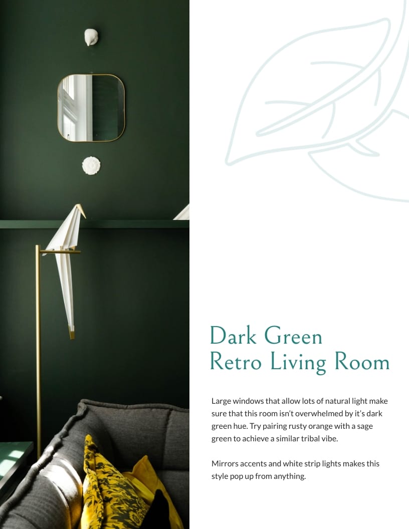 Interior Design Catalog Template - Slide 4 Interior Design Catalog Template - Slide 4