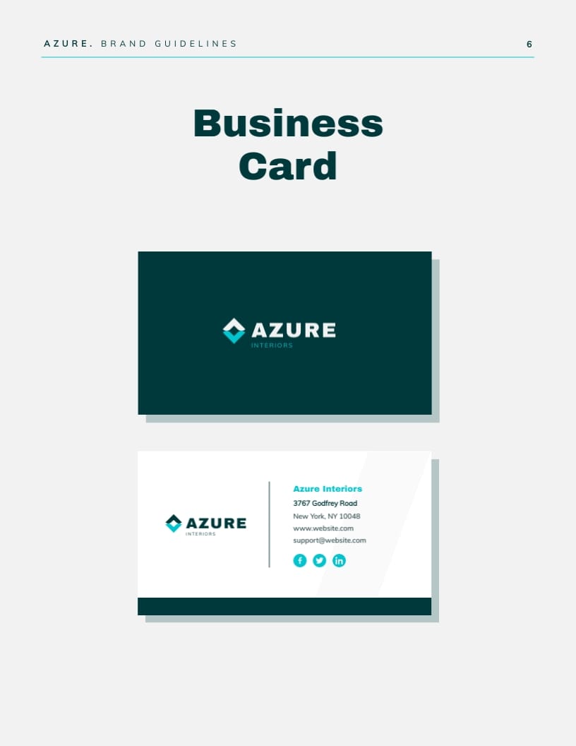 Interior Design Company Brand Guidelines Template - Slide 9 Interior Design Company Brand Guidelines Template - Slide 9