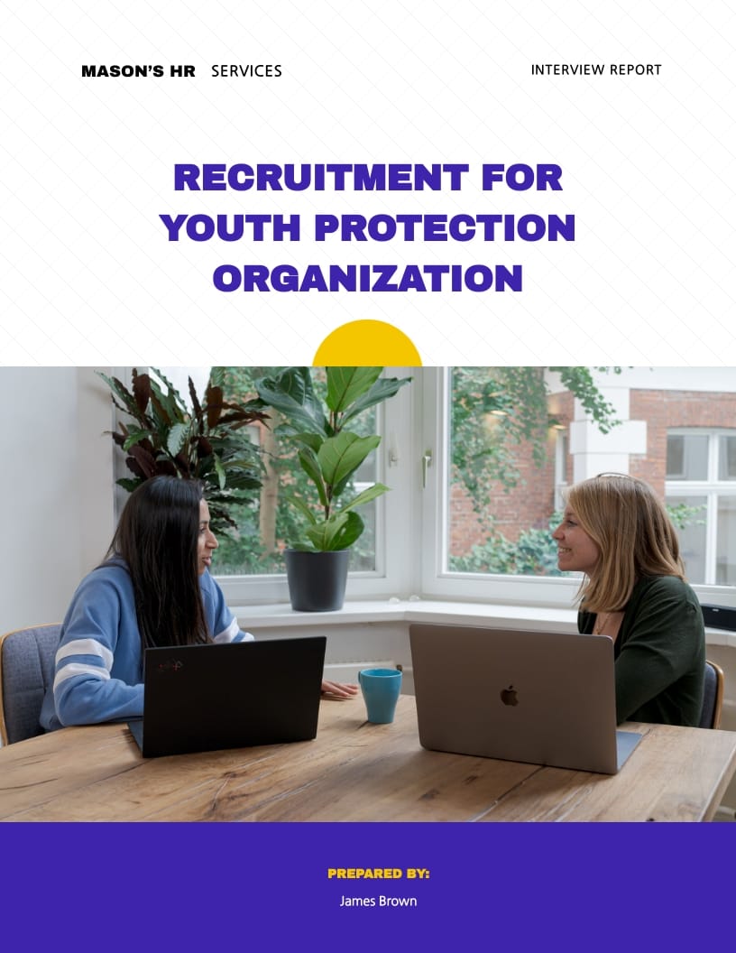 Interview Report Template