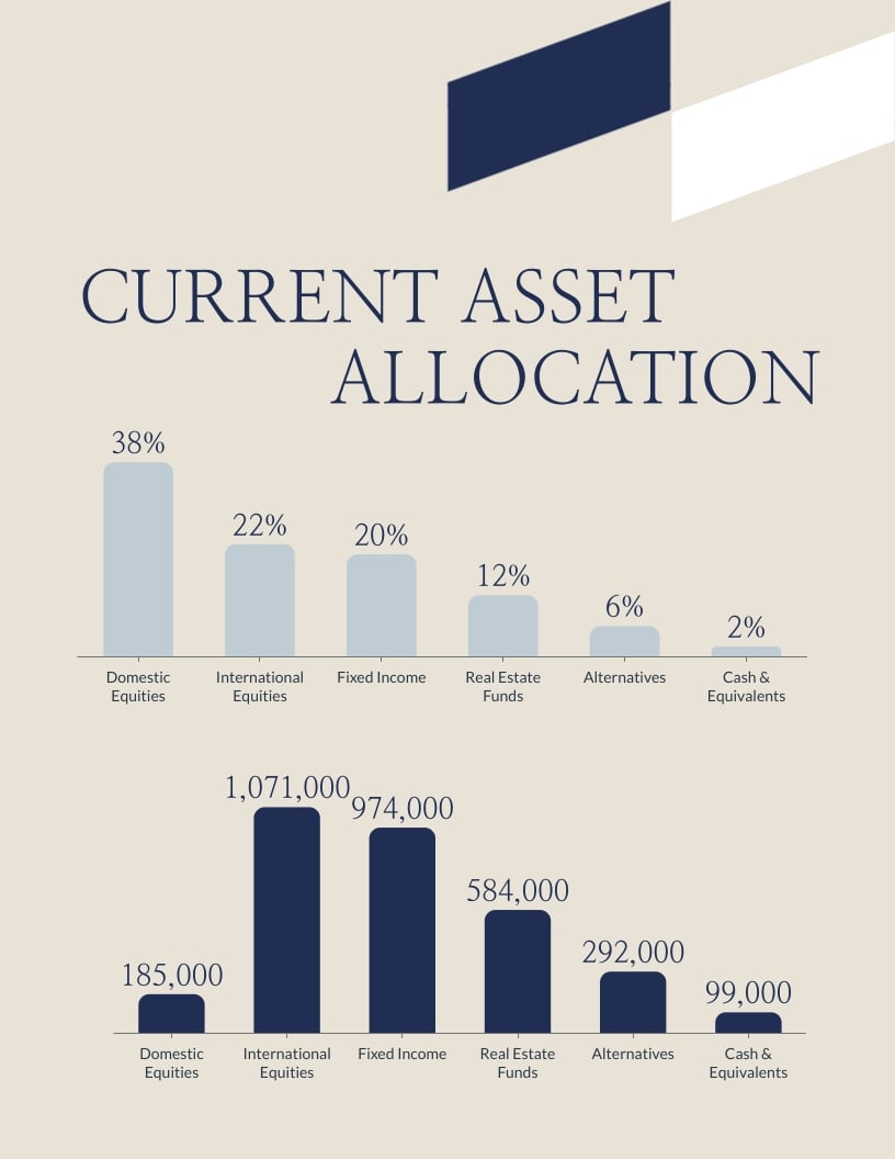 Investment Portfolio Overview Report Template | Visme