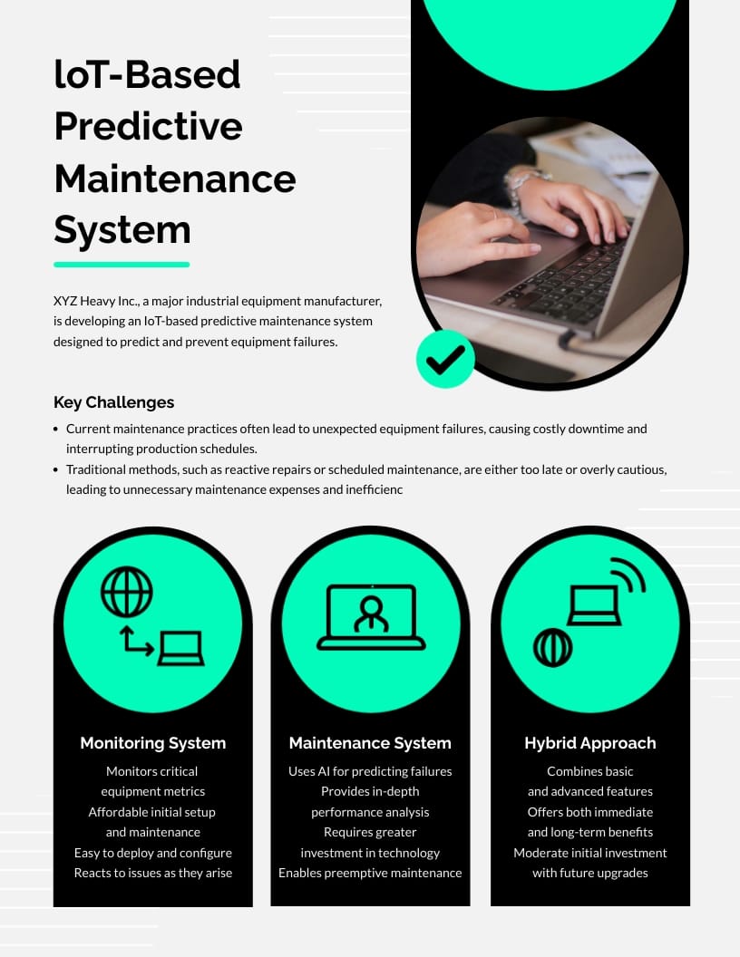 IoT Project Executive Brief Template
