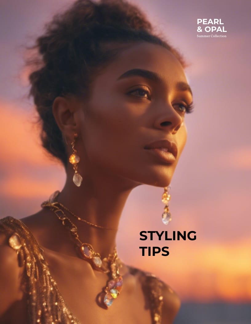 Jewelry Collection Booklet Template - Slide 10 Jewelry Collection Booklet Template - Slide 10