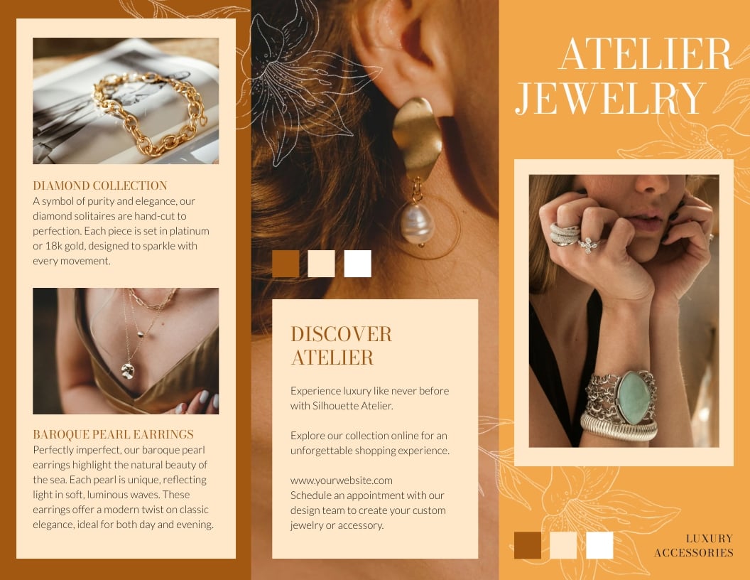 Jewelry Fashion Brochure Template