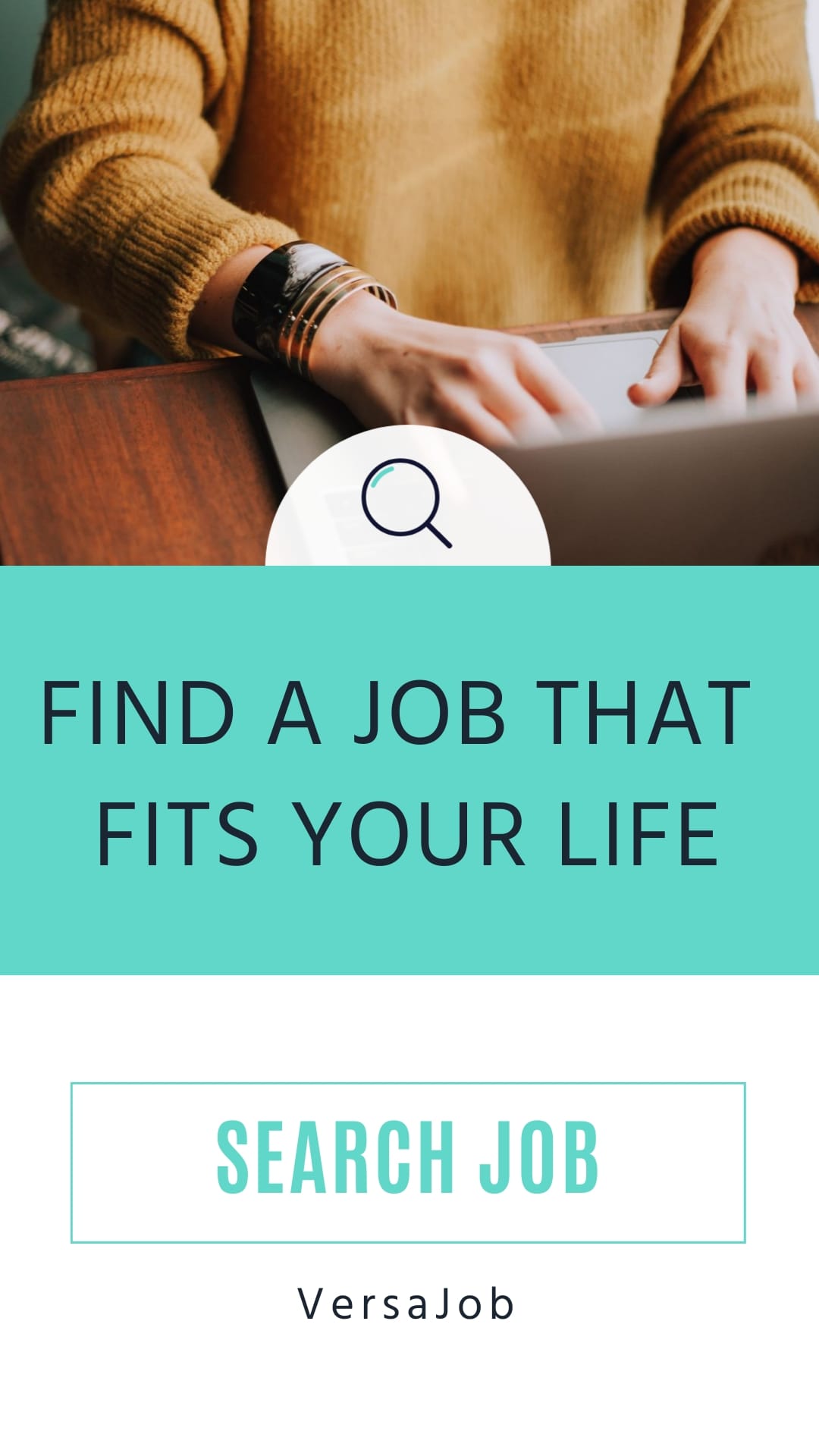 Job Board Bite-Sized Ad Vertical Template