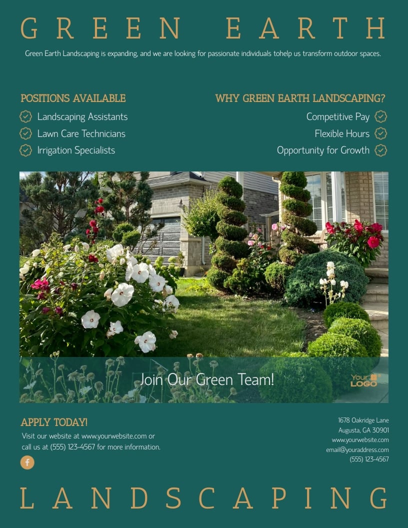 Job Lot Flyer Template