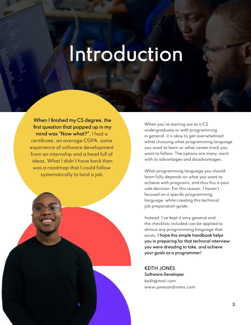 Job Preparation Checklist Lead Magnet Template - Slide 3 Job Preparation Checklist Lead Magnet Template - Slide 3