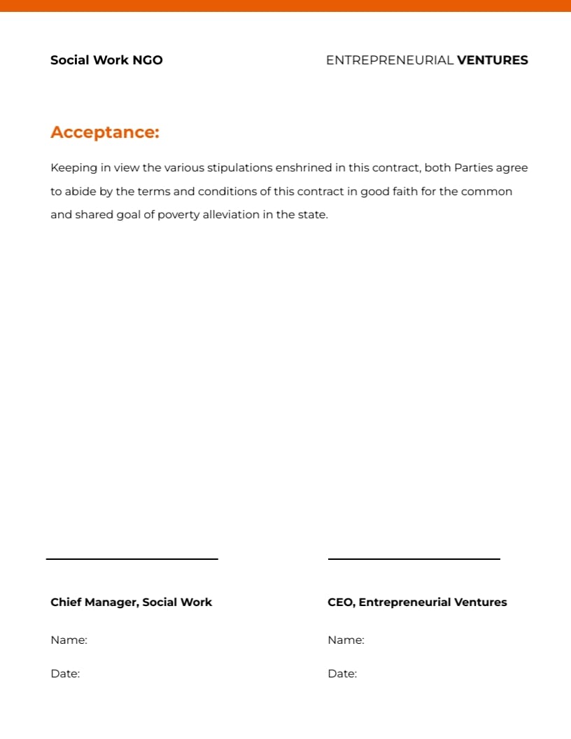 Joint Venture Agreement Template - Slide 5 Joint Venture Agreement Template - Slide 5