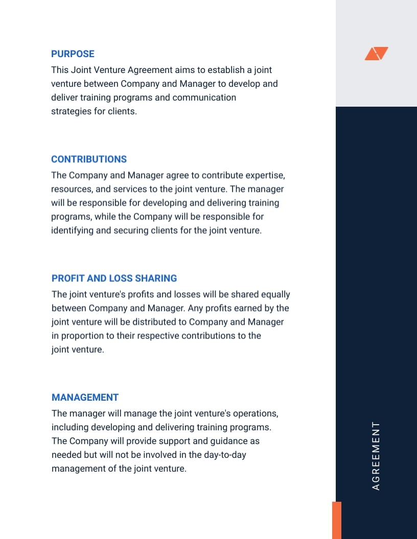 Joint Venture Agreements Template - Slide 2 Joint Venture Agreements Template - Slide 2