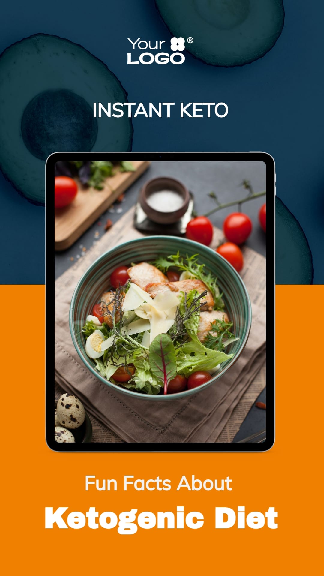 Keto Food Delivery Services Instagram Story Template
