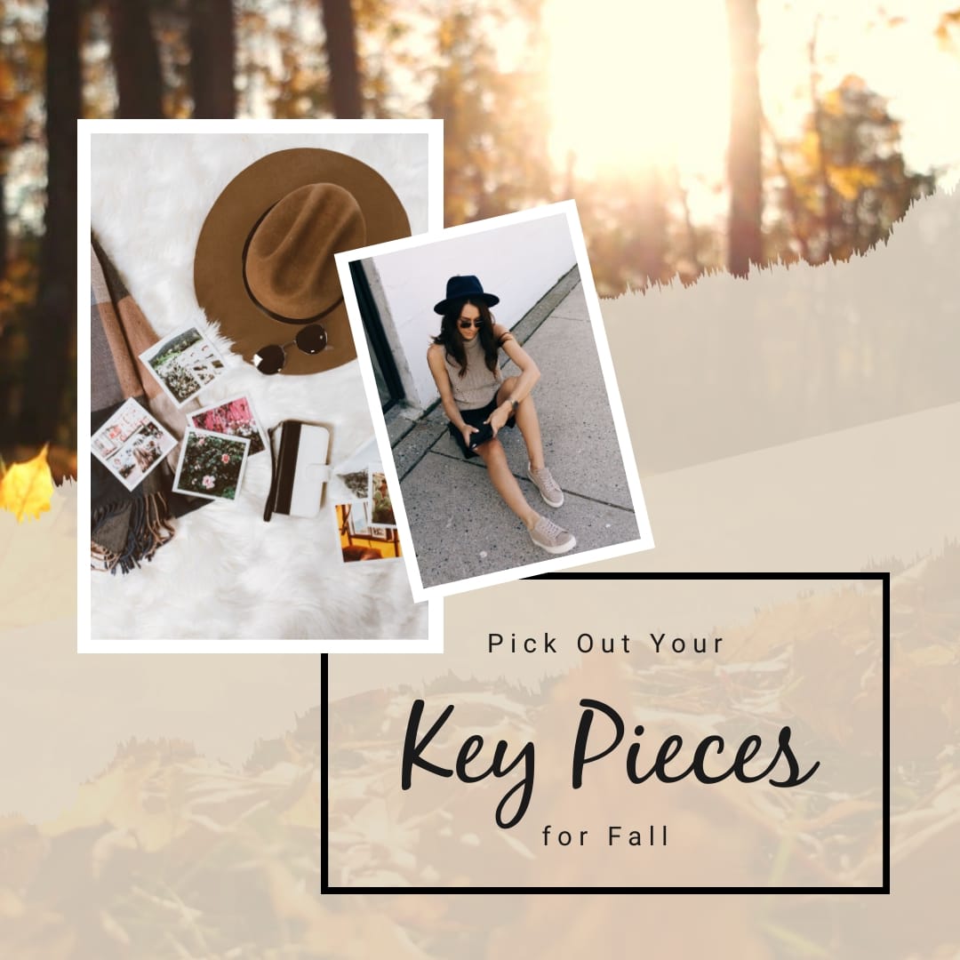 Key Pieces for Fall Video Intro Square Template