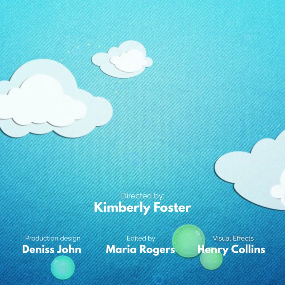 Kids Movie Credits Video Square Template