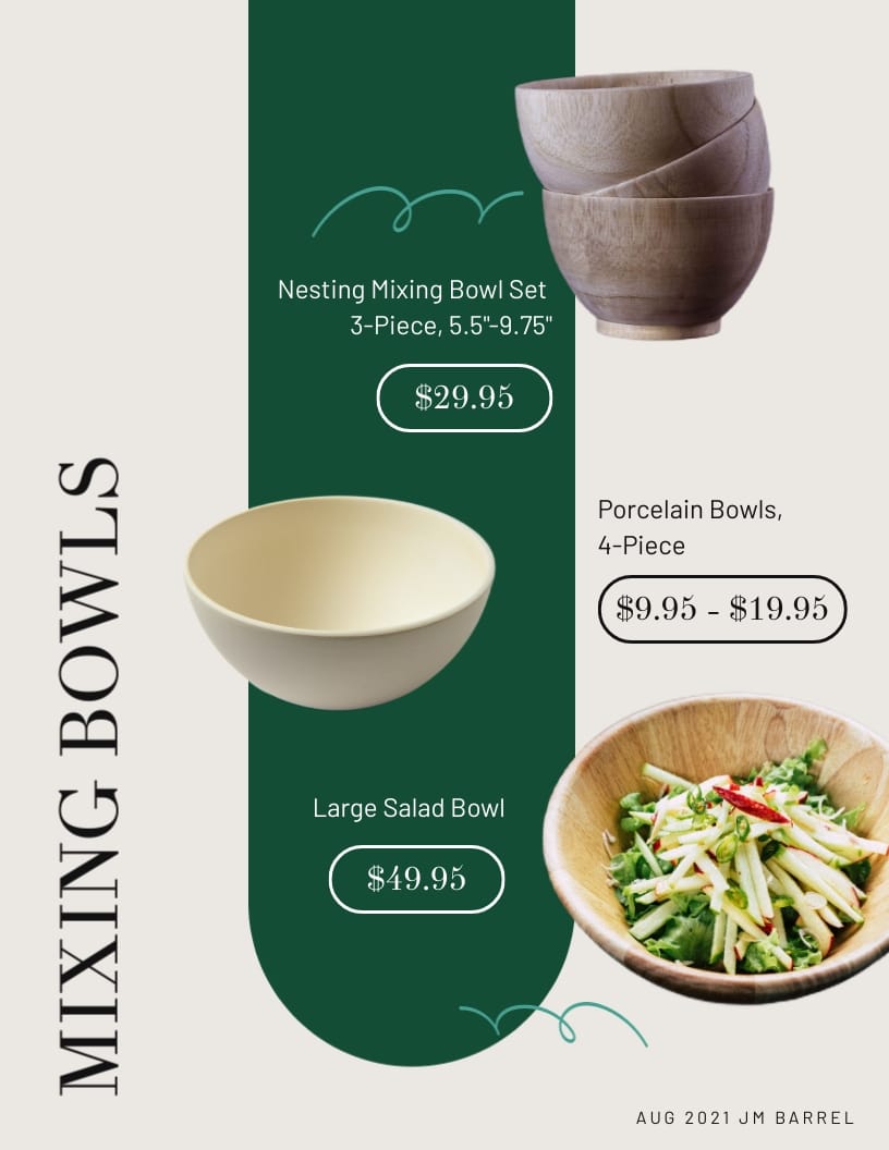 Kitchen Product Catalog Template - Slide 3 Kitchen Product Catalog Template - Slide 3