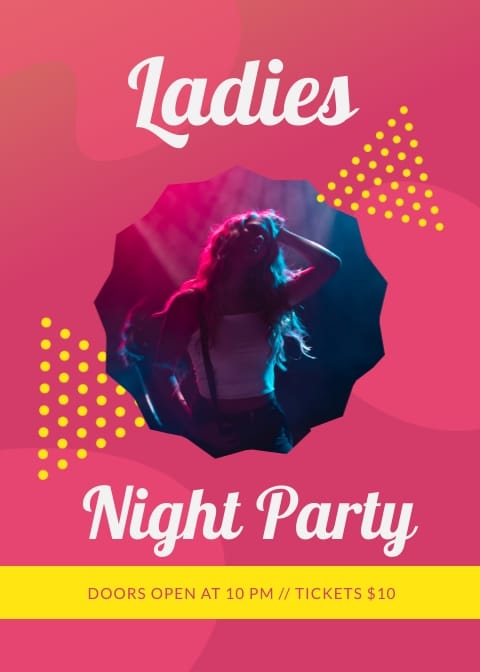 Ladies Night Table Tent Template - Slide 2 Ladies Night Table Tent Template - Slide 2