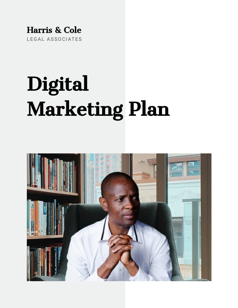 Law Firm Digital Marketing Strategy Template