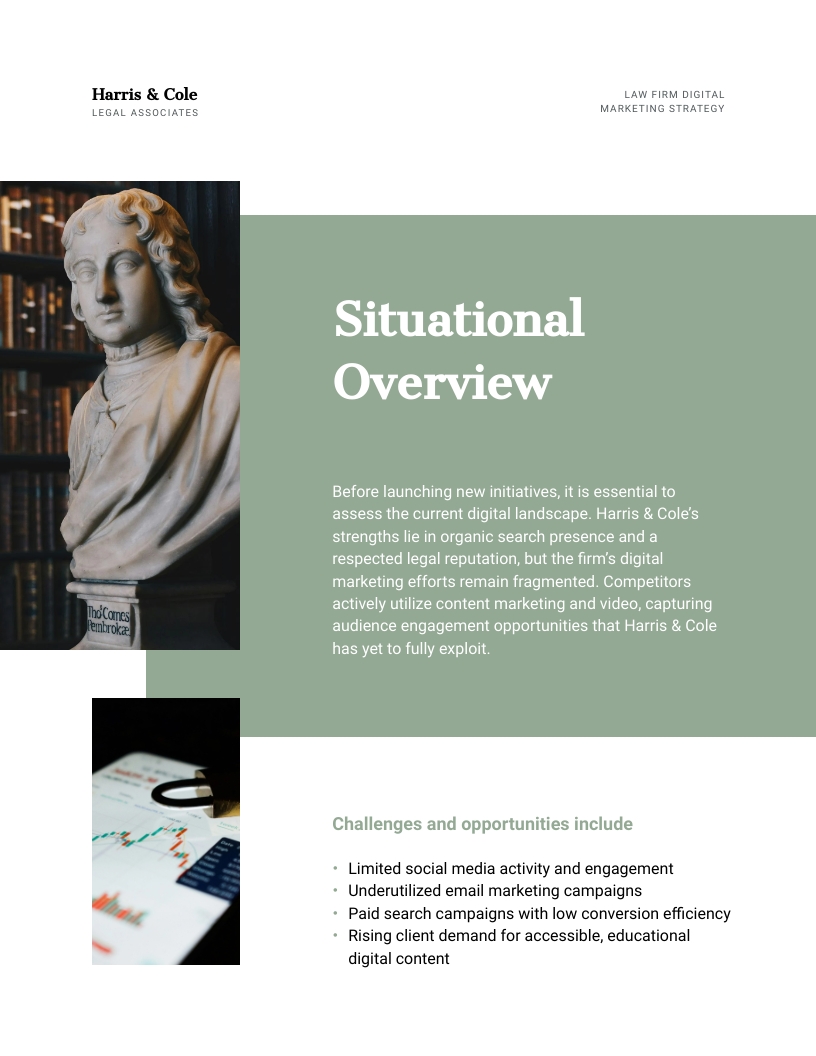 Law Firm Digital Marketing Strategy Template - Slide 5 Law Firm Digital Marketing Strategy Template - Slide 5