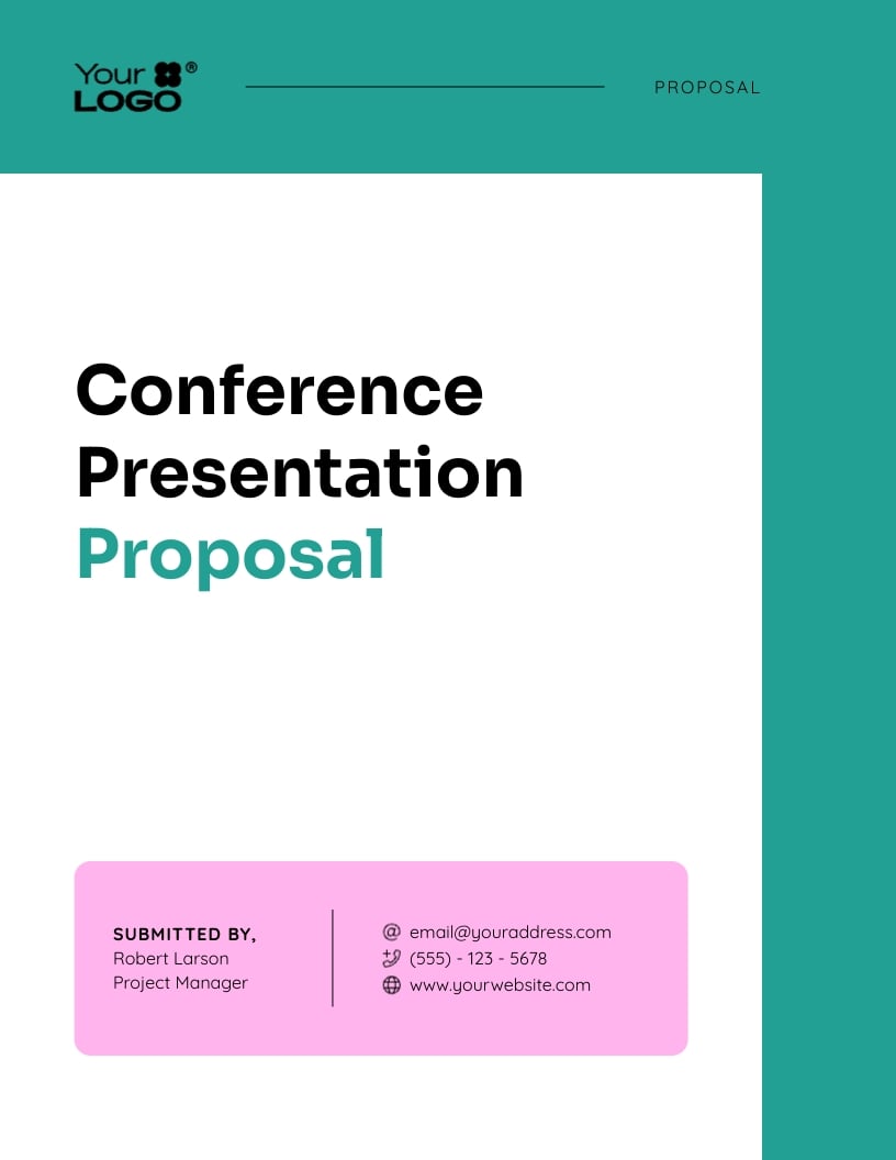 Leadership Conference Presentation Proposal Template