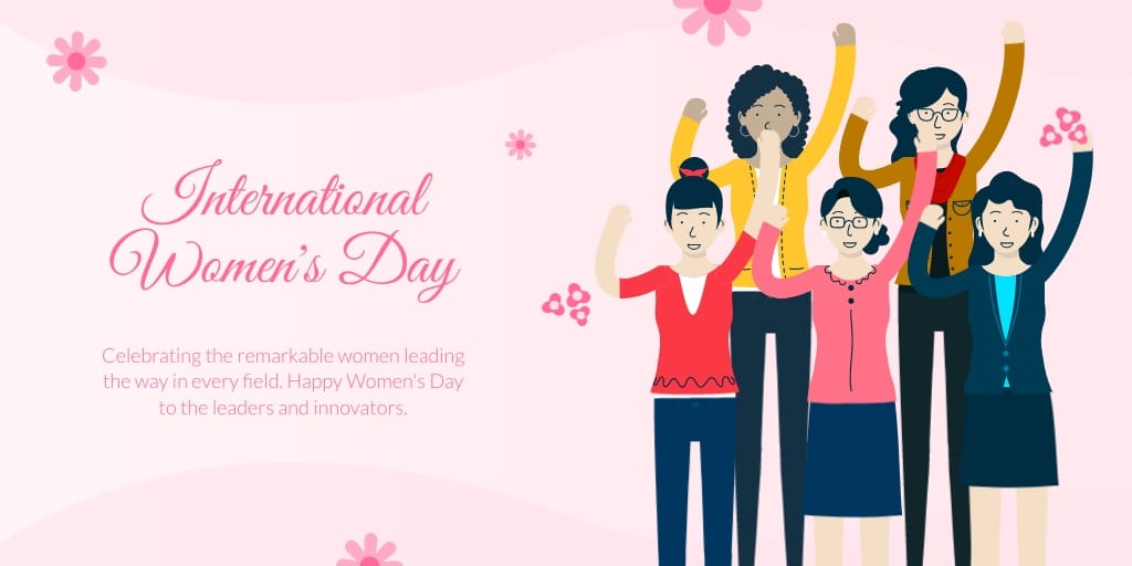 Leadership and Success on Women’s Day X Post Template