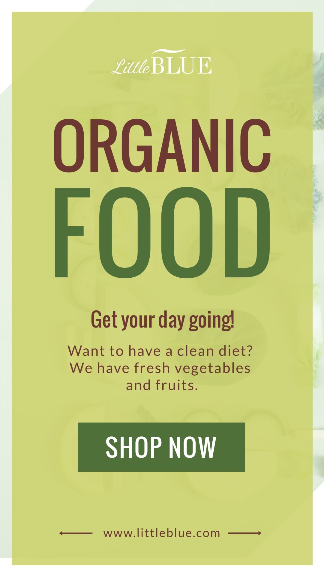 LittleBlue Organic Animated Vertical Template
