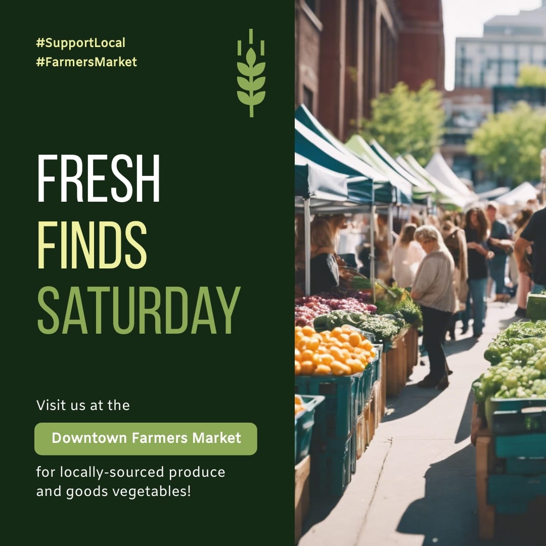 Local Farmers Market Instagram Post Template
