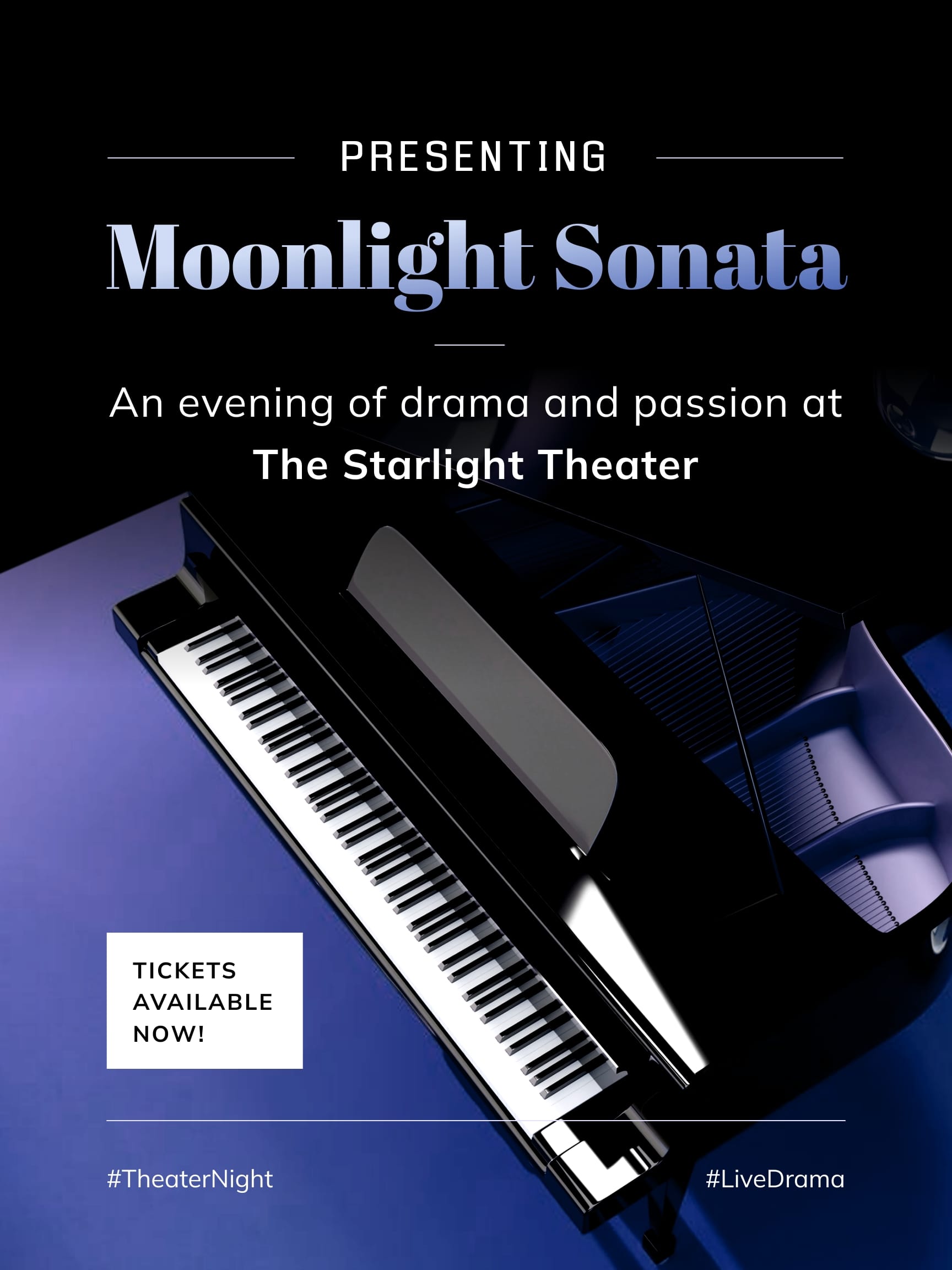 Local Theater Production Poster Template