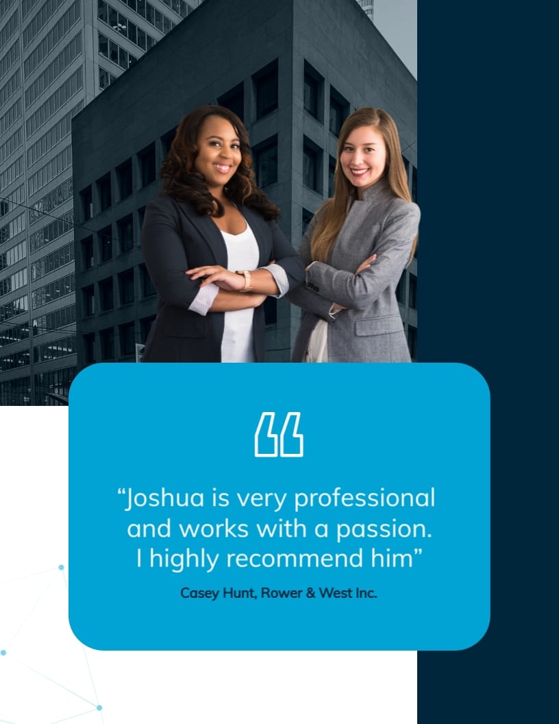 Management Consultant Portfolio Template - Slide 5 Management Consultant Portfolio Template - Slide 5