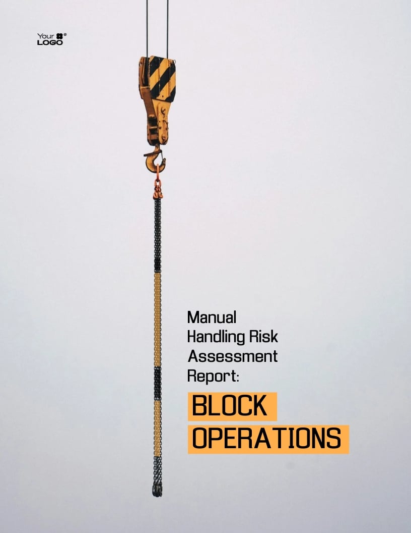 Manual Handling Risk Assessment Template