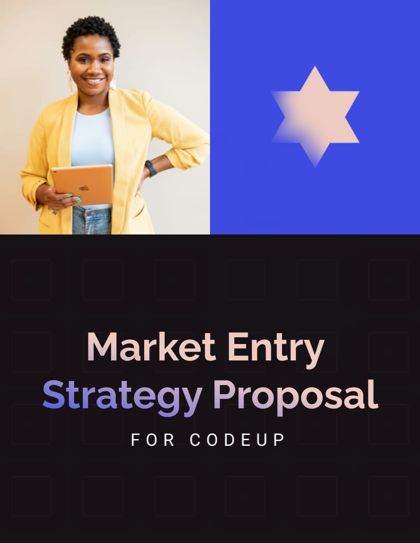 Market Entry Strategy Proposal Template
