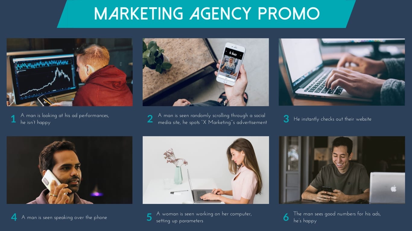 Marketing Agency Promo Storyboard