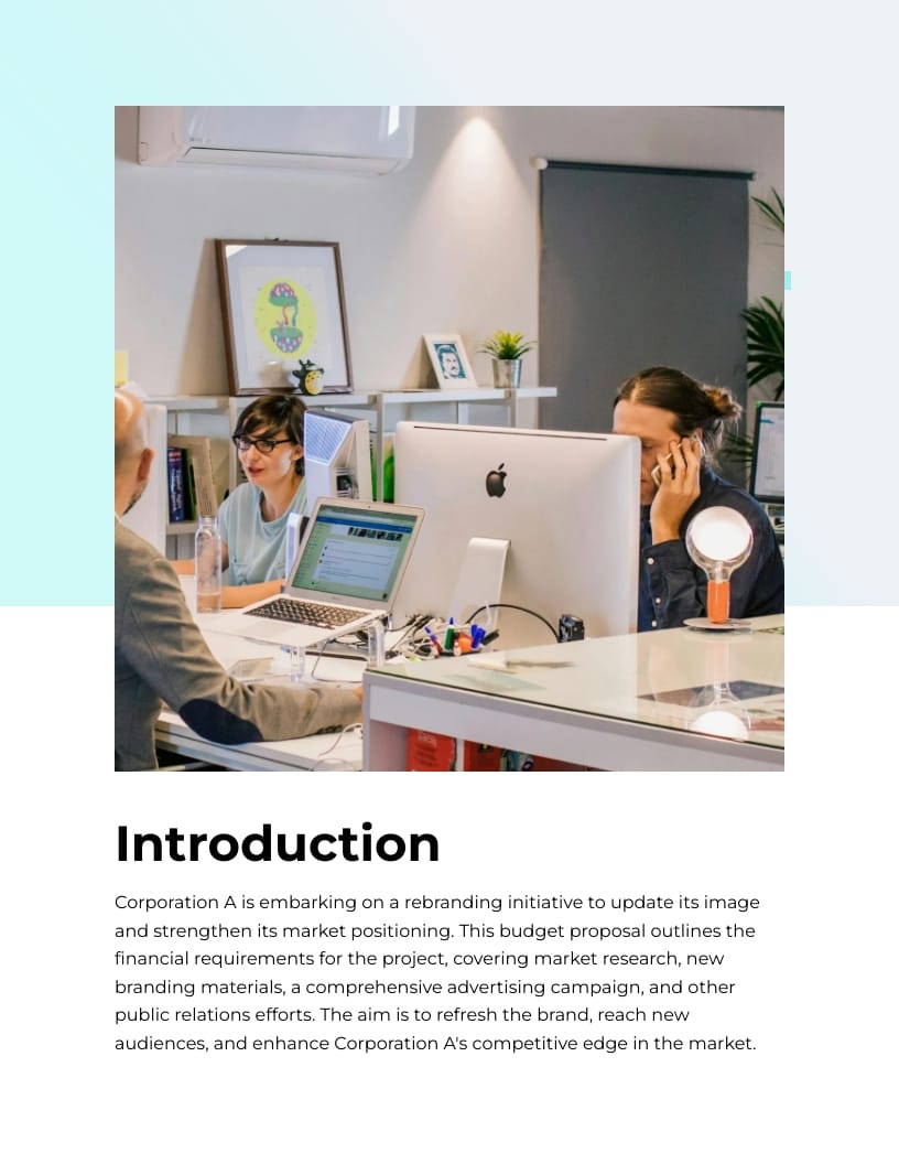 Marketing Budget Proposal Template - Slide 4 Marketing Budget Proposal Template - Slide 4