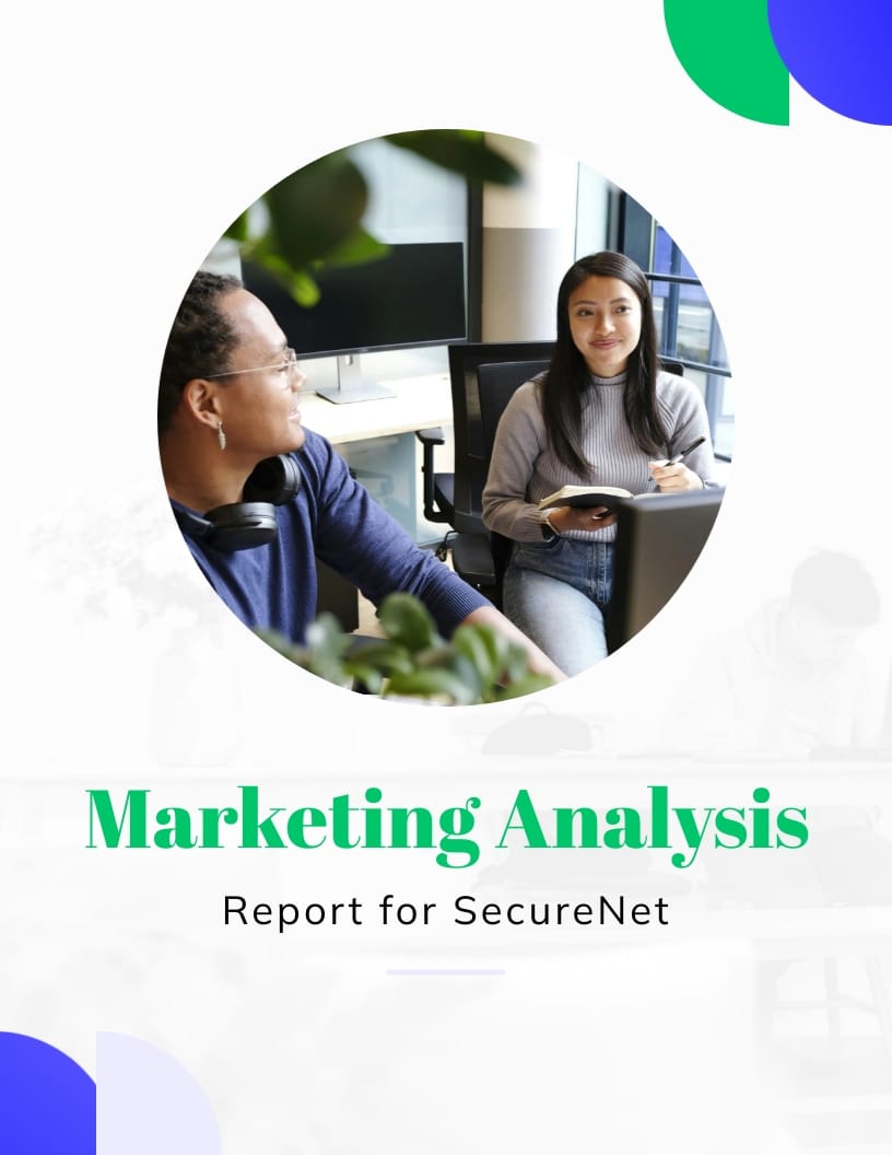 Marketing Competitor Analysis Report Template