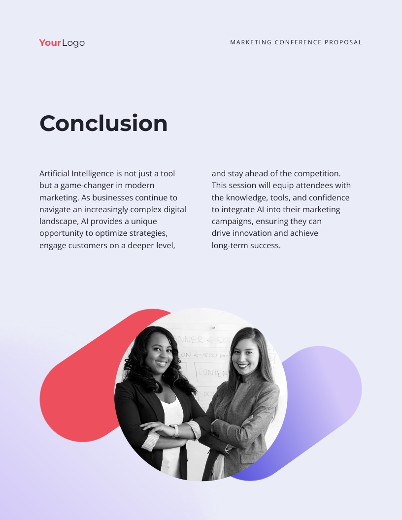 Marketing Conference Proposal Template - Slide 8 Marketing Conference Proposal Template - Slide 8