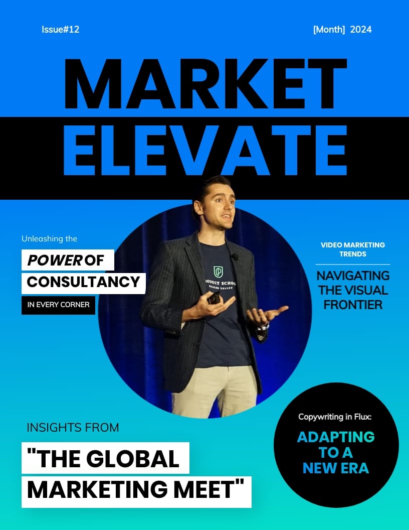 Marketing Consultancy Magazine Template