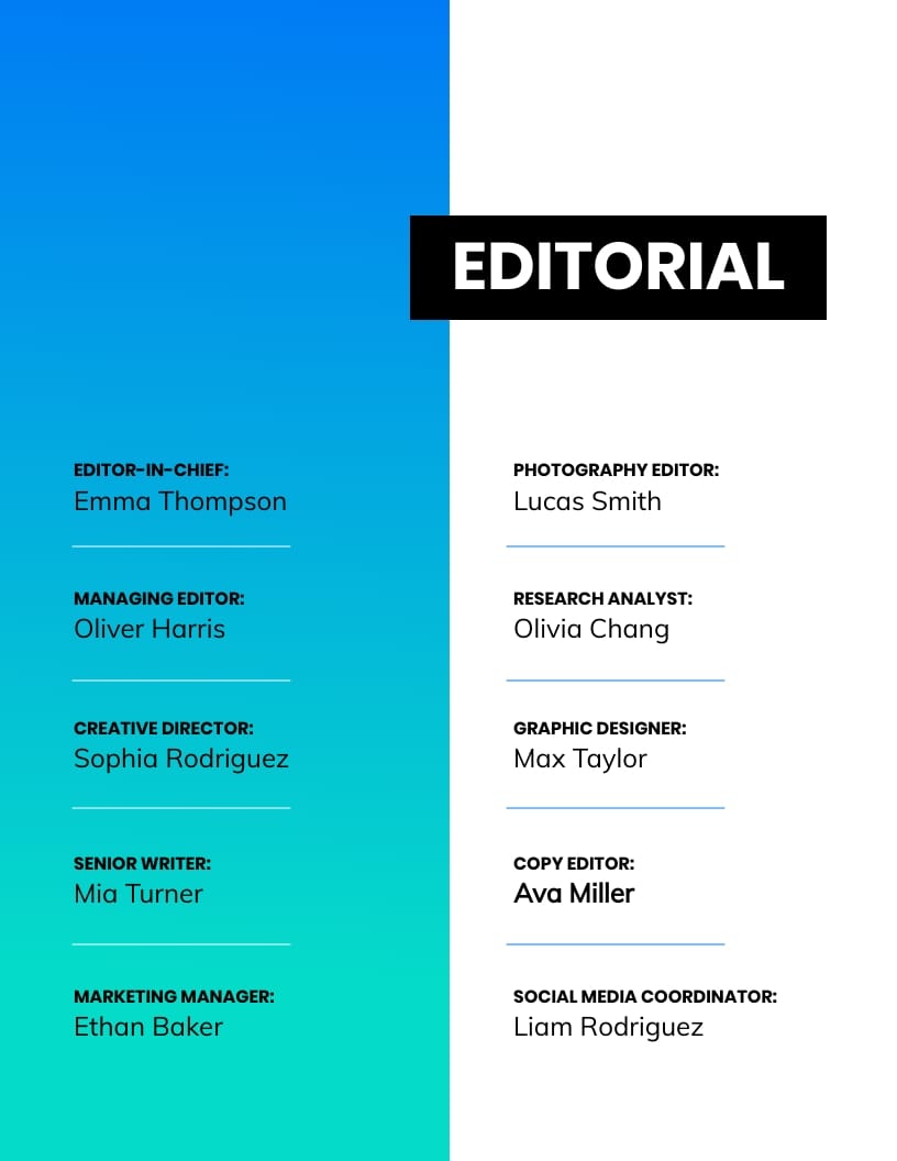 Marketing Consultancy Magazine Template - Slide 2 Marketing Consultancy Magazine Template - Slide 2