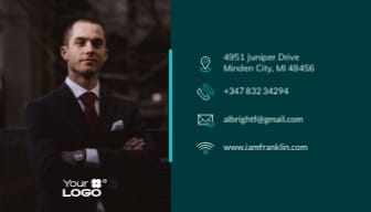 Marketing Manager Business Card
