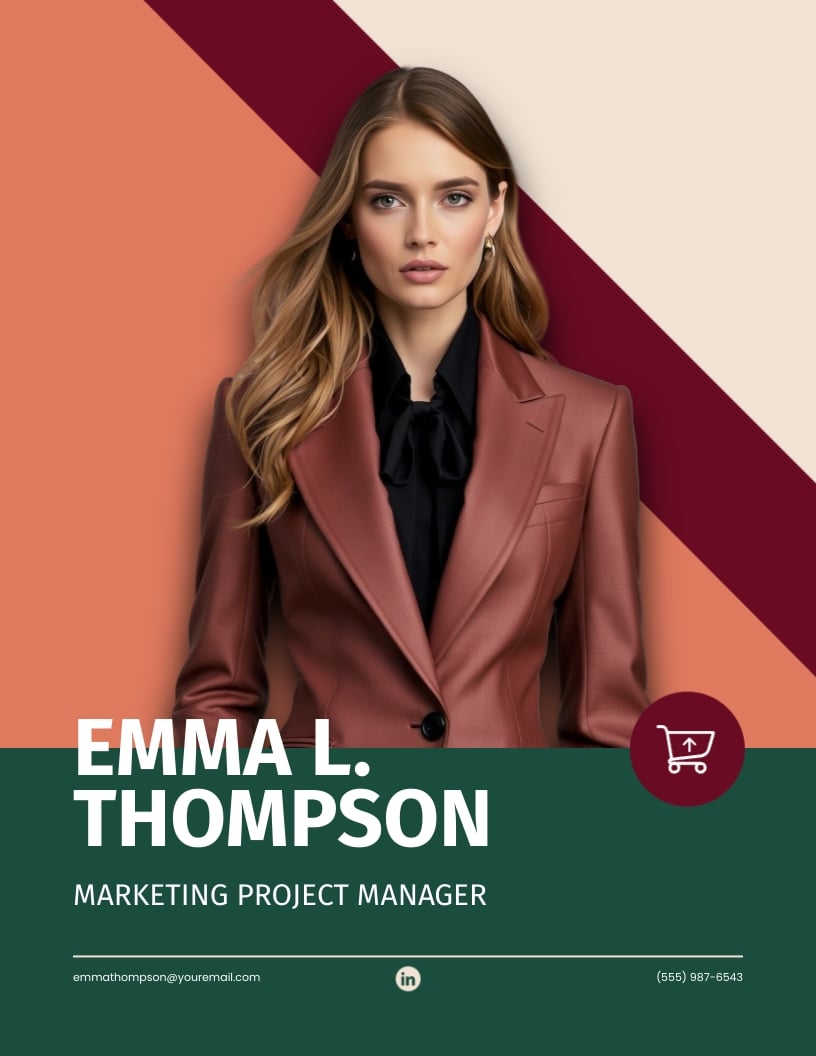 Marketing Project Manager Portfolio Template