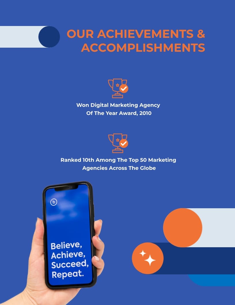 Marketing Services Booklet Template - Slide 3 Marketing Services Booklet Template - Slide 3