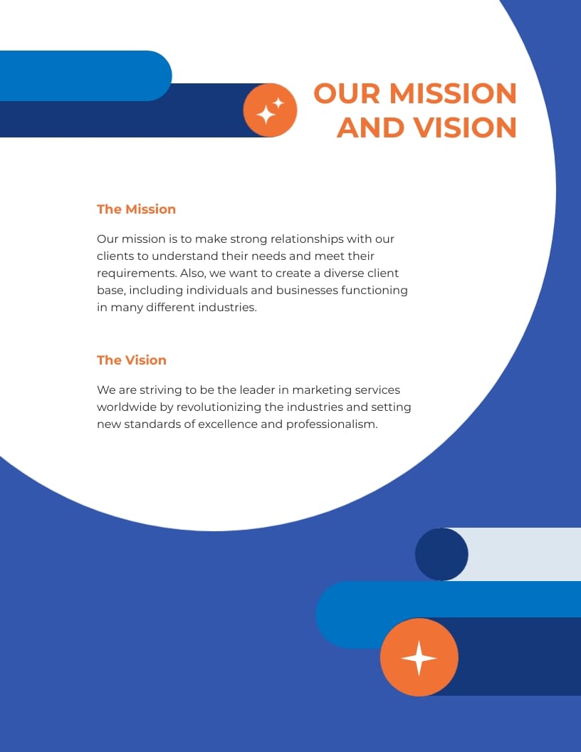 Marketing Services Booklet Template - Slide 6 Marketing Services Booklet Template - Slide 6