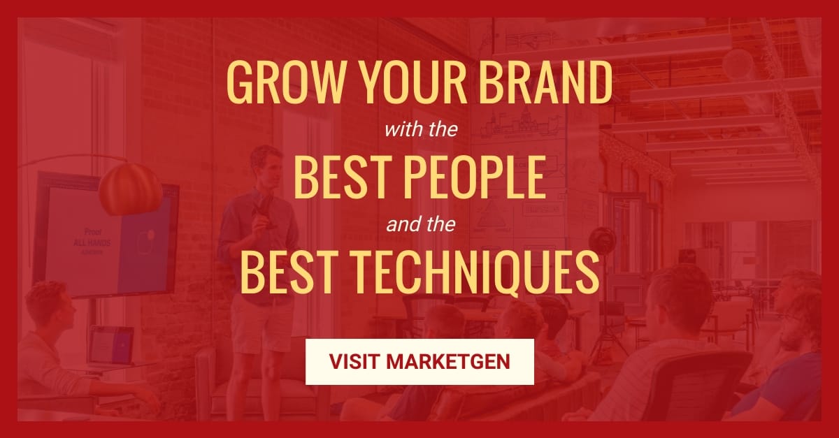 Marketing Services LinkedIn Sponsored Content Template