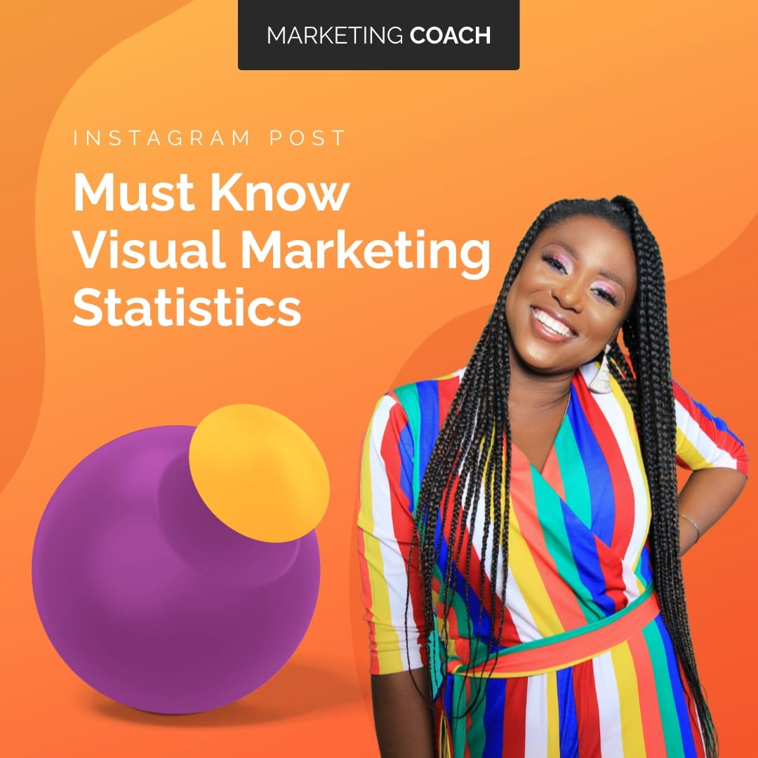 Marketing Statistics Instagram Carousel Post Template