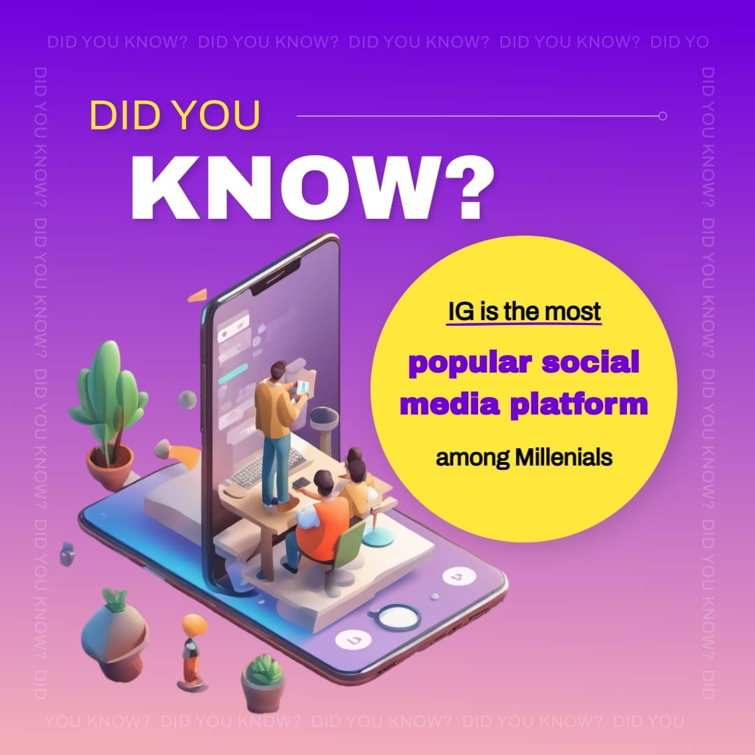 Marketing Stats Instagram Post Template
