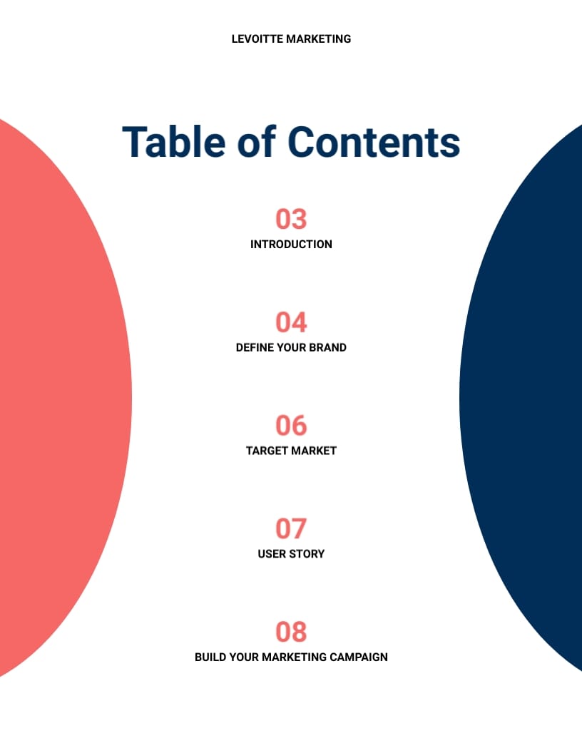 Marketing Workbook Template - Slide 2 Marketing Workbook Template - Slide 2